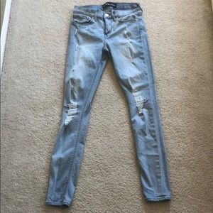 Express jeggings mid rise